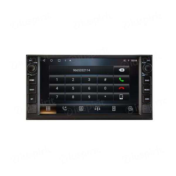 ANDROID autoradio navigatore per Nissan Juke Nissan Note Nissan Navara NP300 CarPlay Android Auto GPS USB WI-FI Bluetooth 4G LTE - immagine 2