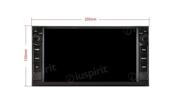 ANDROID autoradio navigatore per Nissan Juke Nissan Note Nissan Navara NP300 CarPlay Android Auto GPS USB WI-FI Bluetooth 4G LTE - immagine 6