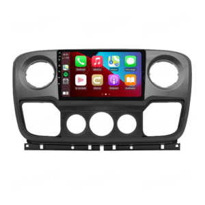 ANDROID autoradio navigatore per Renault Master Nissan NV400 Opel Movano 2010-2018 CarPlay Android Auto GPS USB WI-FI Bluetooth 4G LTE