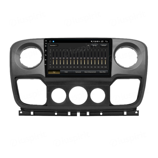ANDROID autoradio navigatore per Renault Master Nissan NV400 Opel Movano 2010-2018 CarPlay Android Auto GPS USB WI-FI Bluetooth 4G LTE - immagine 4