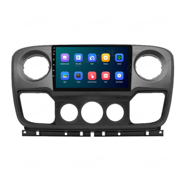 ANDROID autoradio navigatore per Renault Master Nissan NV400 Opel Movano 2010-2018 CarPlay Android Auto GPS USB WI-FI Bluetooth 4G LTE - immagine 5