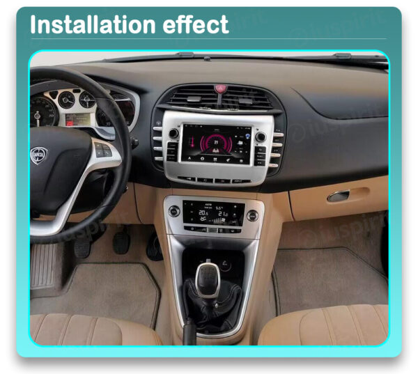ANDROID car radio navigator for Lancia Delta 2009-2019 CarPlay Android Auto GPS USB WI-FI Bluetooth 4G LTE - Image 7