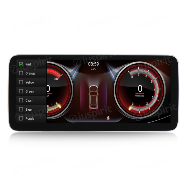 ANDROID navigatore per Mercedes Classe C W205 Classe GLC X253 Classe V W446 Classe X NTG 5.5 CarPlay Android Auto 4GB RAM 64GB ROM Octa-Core Bluetooth GPS WI-FI - immagine 2
