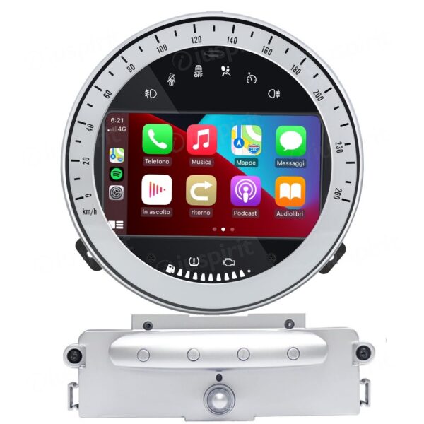 ANDROID car navigation system for MINI COOPER R55 MINI R56 MINI R57 MINI Countryman R60 CarPlay Android Car GPS USB WI-FI Bluetooth 4G LTE