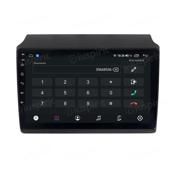 ANDROID autoradio navigatore per Fiat Ducato Citroen Jumper Peugeot Boxer Android Auto GPS USB WI-FI Bluetooth 4G LTE - immagine 2