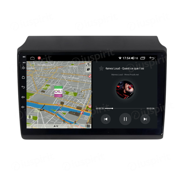 ANDROID autoradio navigatore per Fiat Ducato Citroen Jumper Peugeot Boxer Android Auto GPS USB WI-FI Bluetooth 4G LTE - immagine 3