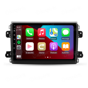 ANDROID autoradio navigatore per Fiat Ducato Van L3H2 2021-2023 Android Auto GPS USB WI-FI Bluetooth 4G LTE