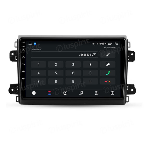 ANDROID autoradio navigatore per Fiat Ducato Van L3H2 2021-2023 Android Auto GPS USB WI-FI Bluetooth 4G LTE - immagine 2