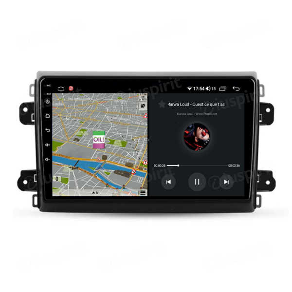 ANDROID autoradio navigatore per Fiat Ducato Van L3H2 2021-2023 Android Auto GPS USB WI-FI Bluetooth 4G LTE - immagine 3