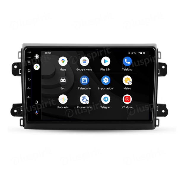 ANDROID autoradio navigatore per Fiat Ducato Van L3H2 2021-2023 Android Auto GPS USB WI-FI Bluetooth 4G LTE - immagine 6