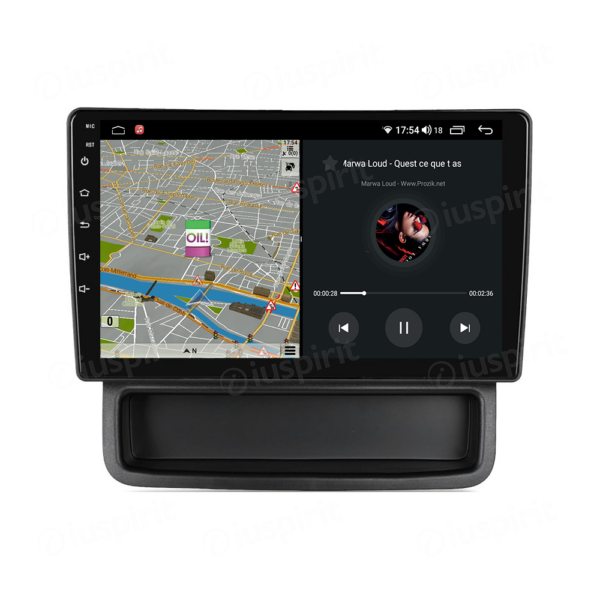 ANDROID autoradio navigatore per Fiat Talento Opel Vivaro B Renault Trafic Nissan NV300 CarPlay Android Auto GPS USB WI-FI Bluetooth 4G LTE - immagine 3