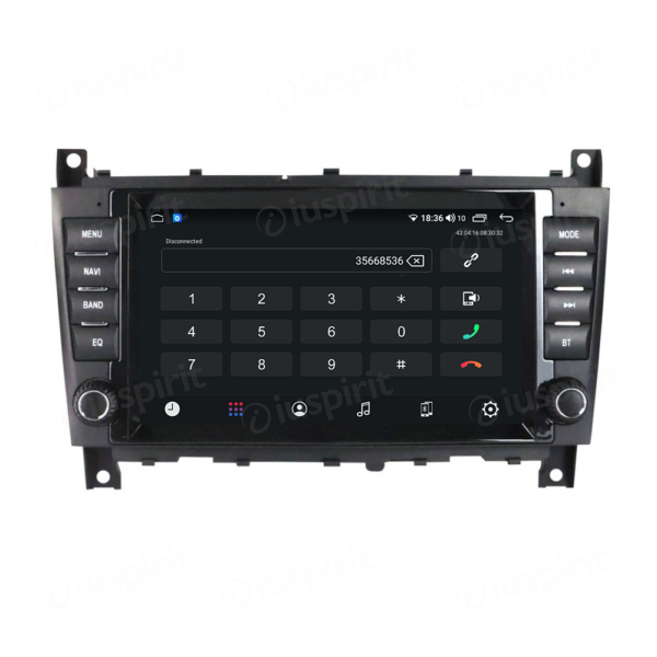 ANDROID car navigation system for Mercedes CLK class 2004-2011 Android Car GPS USB WI-FI Bluetooth 4G LTE - Image 2