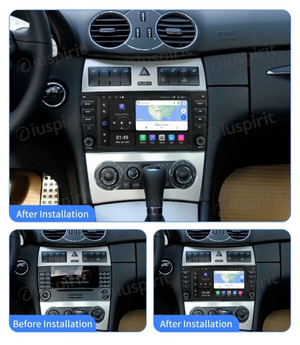 ANDROID car navigation system for Mercedes CLK class 2004-2011 Android Car GPS USB WI-FI Bluetooth 4G LTE - Image 6
