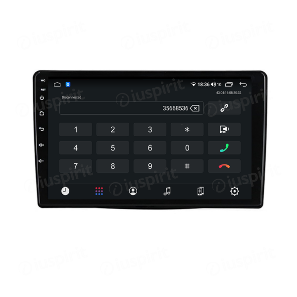 ANDROID autoradio navigatore per Ford Fiesta Ford Puma 2018-2020 CarPlay Android Auto GPS USB WI-FI Bluetooth 4G LTE - immagine 2