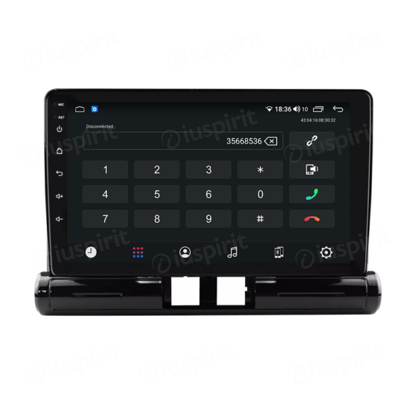 ANDROID autoradio navigatore per Citroen C3 2017-2023 CarPlay Android Auto GPS USB WI-FI Bluetooth 4G LTE - immagine 2