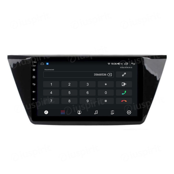 ANDROID car navigation system for VW Touran 2016 2017 2018 CarPlay Android Auto GPS USB WI-FI Bluetooth 4G LTE - Image 2