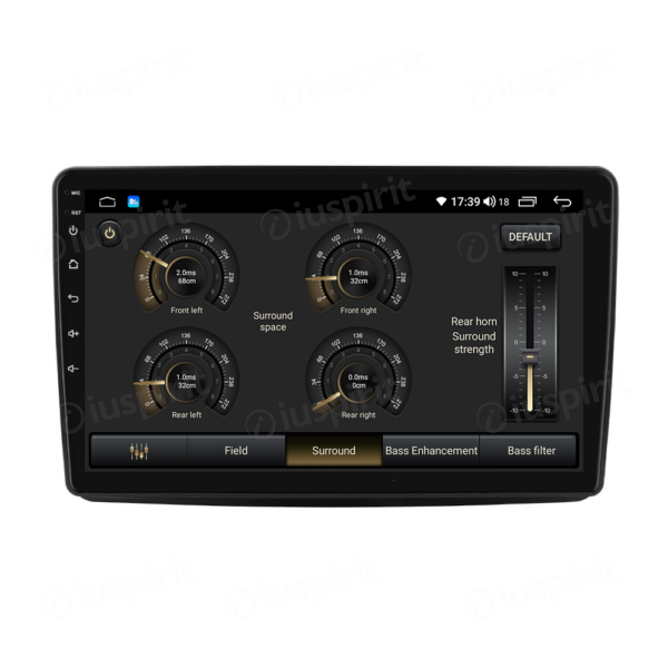 ANDROID autoradio navigatore per Fiat Panda 2003-2012 Android Auto GPS USB WI-FI Bluetooth 4G LTE - immagine 6