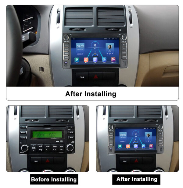 ANDROID autoradio navigatore per Kia Ceed Sportage Picanto Sorento Car Play Android Auto GPS WI-FI USB Bluetooth MirrorLink - immagine 4