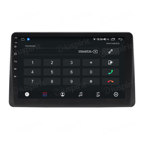 ANDROID autoradio navigatore per Renault Duster Renault Arkana 2019-2022 CarPlay Android Auto GPS USB WI-FI Bluetooth 4G LTE - immagine 2