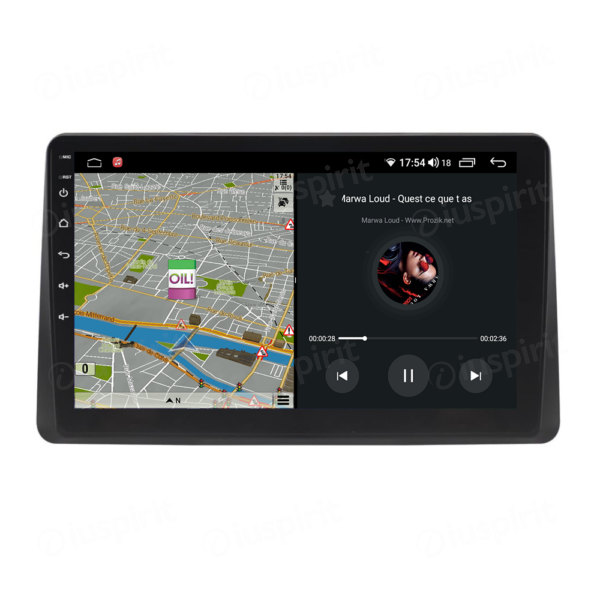 ANDROID autoradio navigatore per Renault Duster Renault Arkana 2019-2022 CarPlay Android Auto GPS USB WI-FI Bluetooth 4G LTE - immagine 3