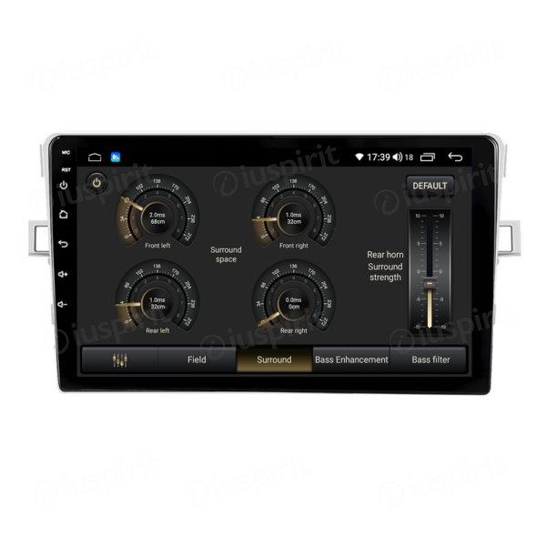 ANDROID autoradio navigatore per Toyota Verso EZ 2010-2015 CarPlay Android Auto GPS USB WI-FI Bluetooth 4G LTE - immagine 6
