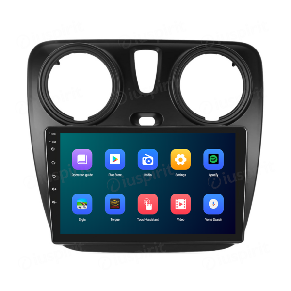 ANDROID car navigation system for Dacia Dokker Dacia Lodgy CarPlay Android Auto GPS USB WI-FI Bluetooth 4G LTE - Image 5