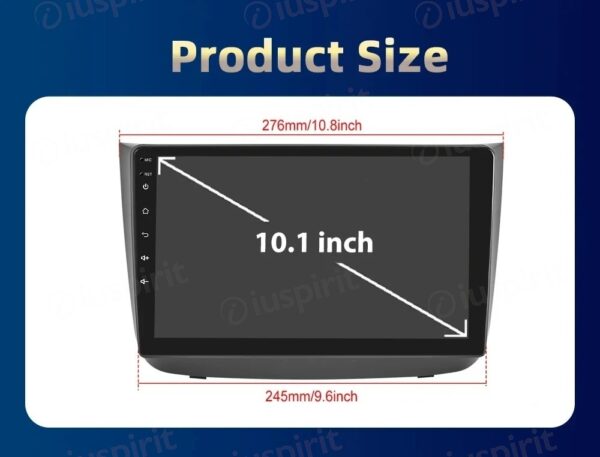 ANDROID autoradio navigatore per Mercedes Benz Vito Mercedes Benz Viano Android Auto GPS USB WI-FI Bluetooth 4G LTE - immagine 8