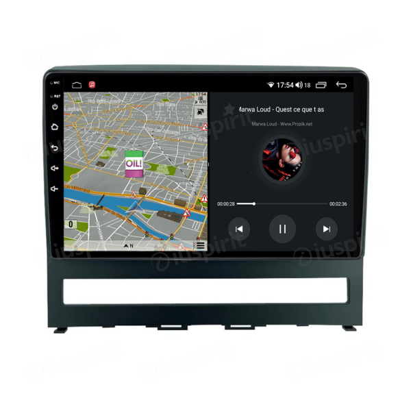 ANDROID autoradio navigatore per Fiat Idea Fiat Strada 2003-2012 Android Auto GPS USB WI-FI Bluetooth 4G LTE - immagine 3