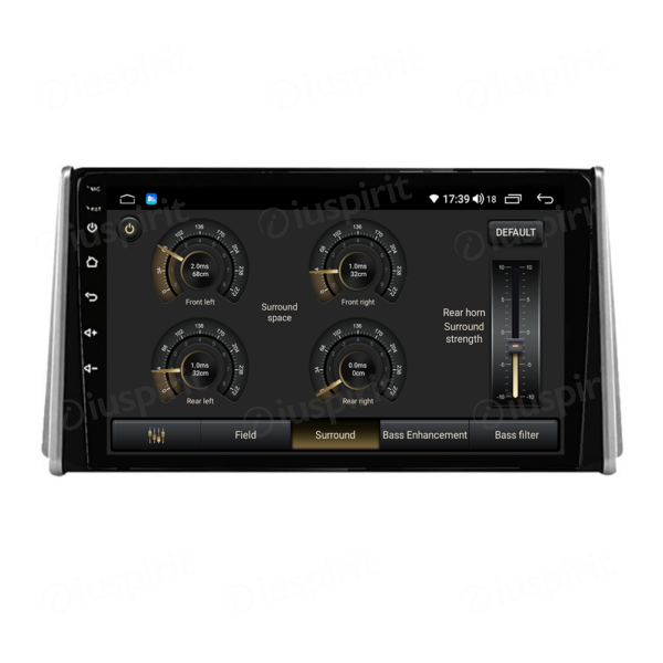 ANDROID autoradio navigatore per Toyota RAV4 RAV 4 2019-2020 CarPlay Android Auto GPS USB WI-FI Bluetooth 4G LTE - immagine 6