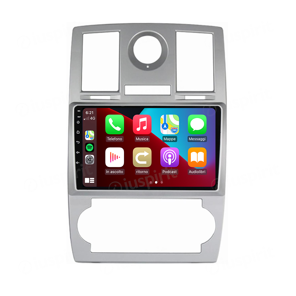 ANDROID autoradio navigatore per Chrysler 300C 300 2005-2010 CarPlay Android Auto GPS USB WI-FI Bluetooth 4G LTE