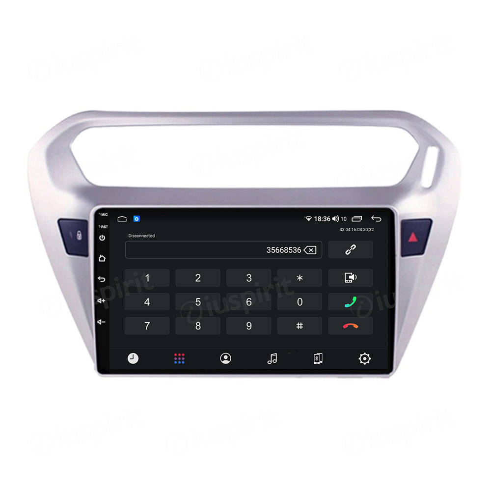 ANDROID autoradio navigatore per Peugeot 301 Citroen Elysee 2013-2017 Android Auto GPS USB WI-FI Bluetooth 4G LTE - immagine 2