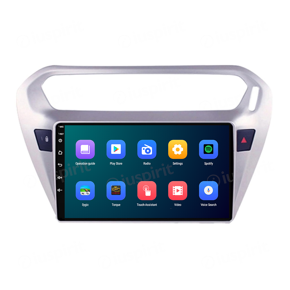 ANDROID autoradio navigatore per Peugeot 301 Citroen Elysee 2013-2017 Android Auto GPS USB WI-FI Bluetooth 4G LTE - immagine 5