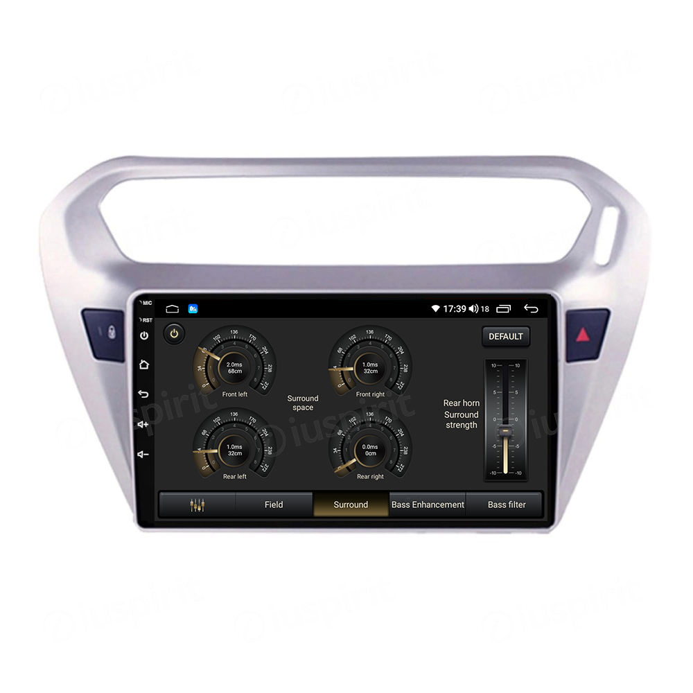 ANDROID autoradio navigatore per Peugeot 301 Citroen Elysee 2013-2017 Android Auto GPS USB WI-FI Bluetooth 4G LTE - immagine 6